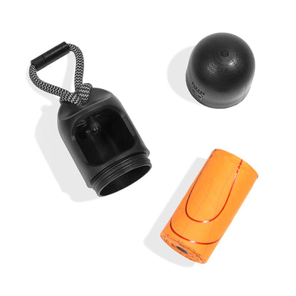 POOP BAG DISPENSER BLACK プーバッグ ディスペンサー ブラック