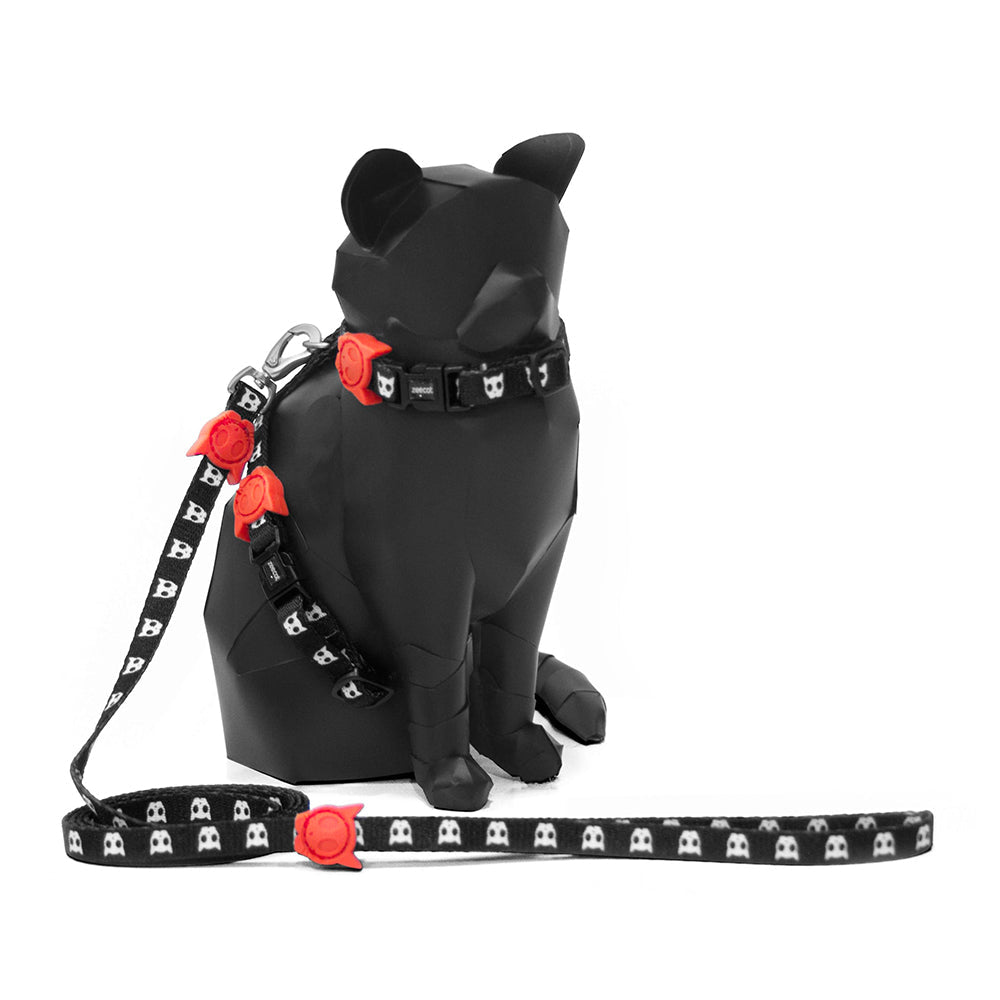 ZEE.CAT SKULL LEASH HARNESS SET スカル リード・ハーネスセット